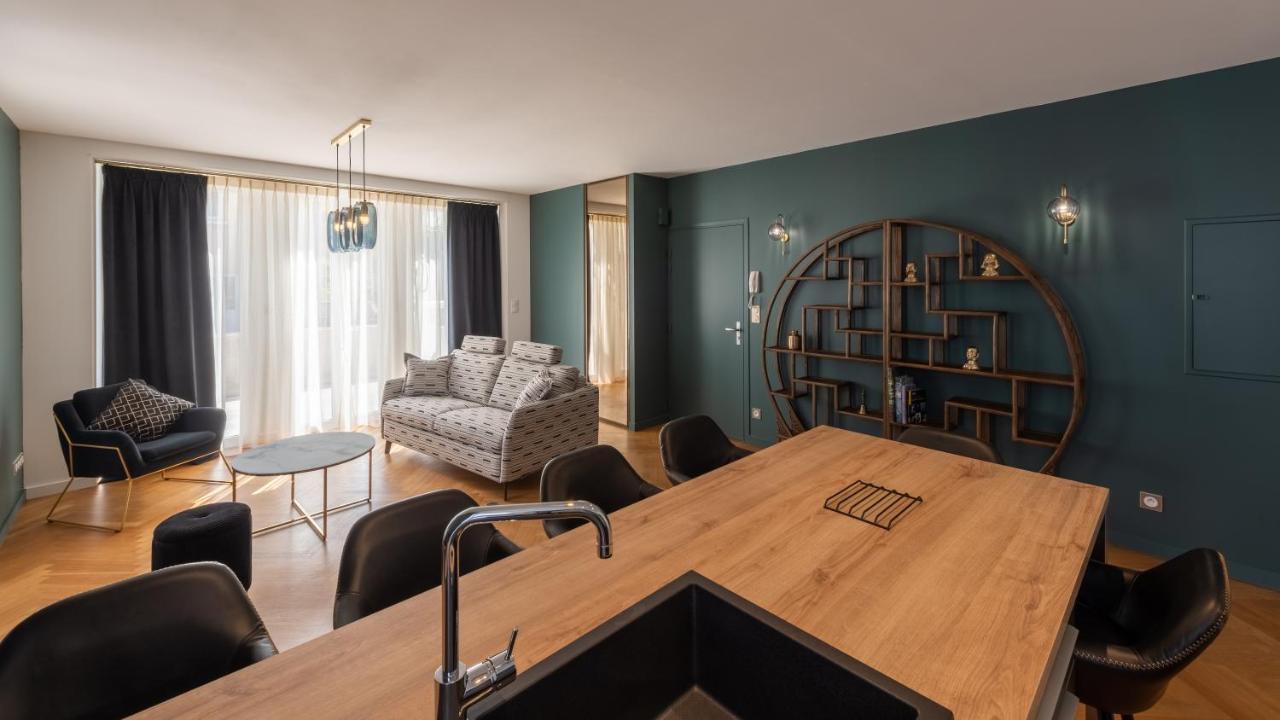 L'Art Deco, T3 Terrasse, Classe Meuble De Tourisme Rodez Exterior foto